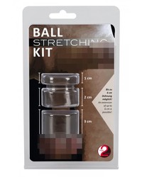 Ball Stretching Kit: Hodenstretcher-Set, rauch